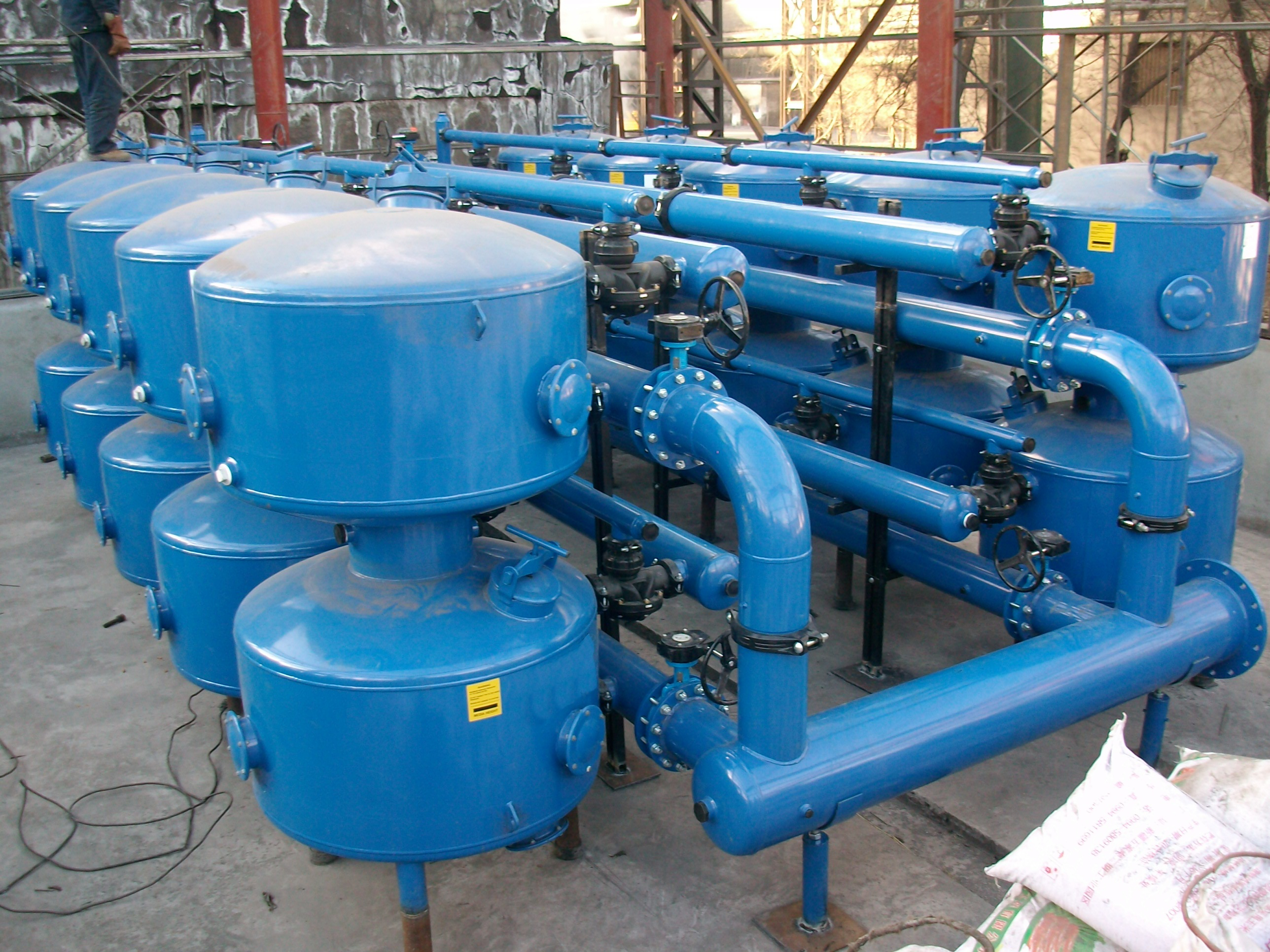 砂石過濾設(shè)備、灌溉、水肥一體化水處理設(shè)備、全自動反沖洗砂石過濾器