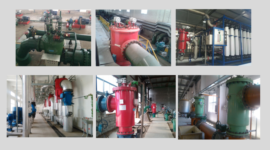 A600型刷式自清洗過濾器應用安裝現場 A600型刷式自清洗過濾器應用安裝現場