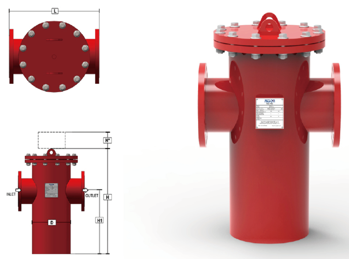 藍(lán)式過濾器結(jié)構(gòu)圖 藍(lán)式過濾器結(jié)構(gòu)圖