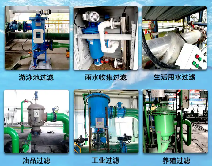 自清洗過濾器設備應用