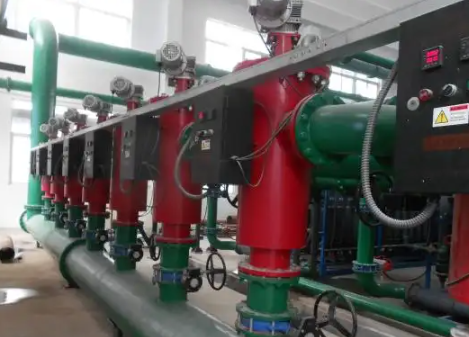 刷式過濾器設備應用現場