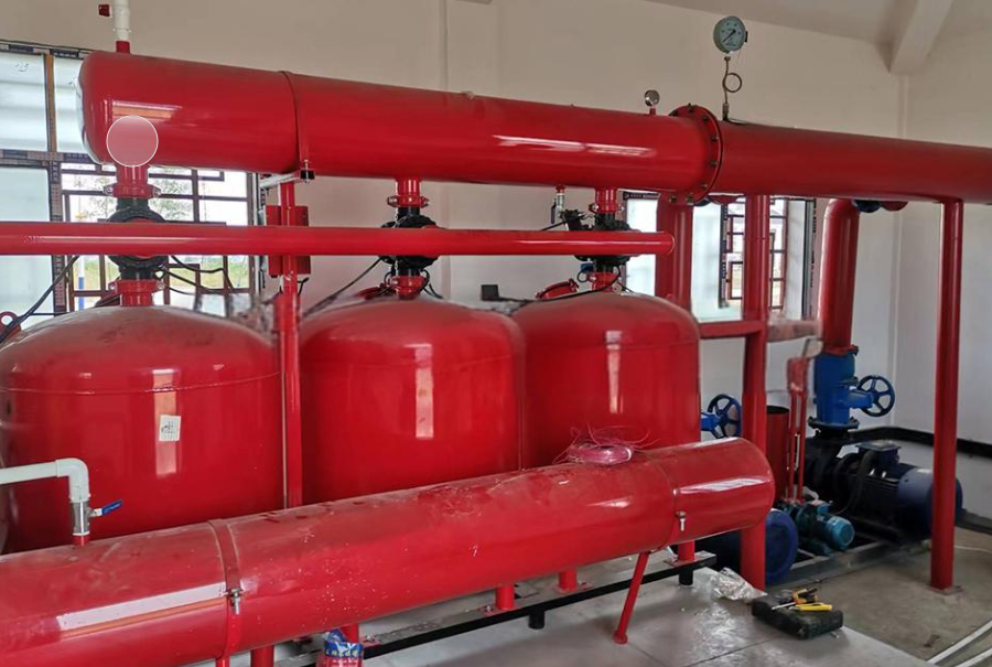 砂濾器應(yīng)用現(xiàn)場 砂濾器應(yīng)用現(xiàn)場