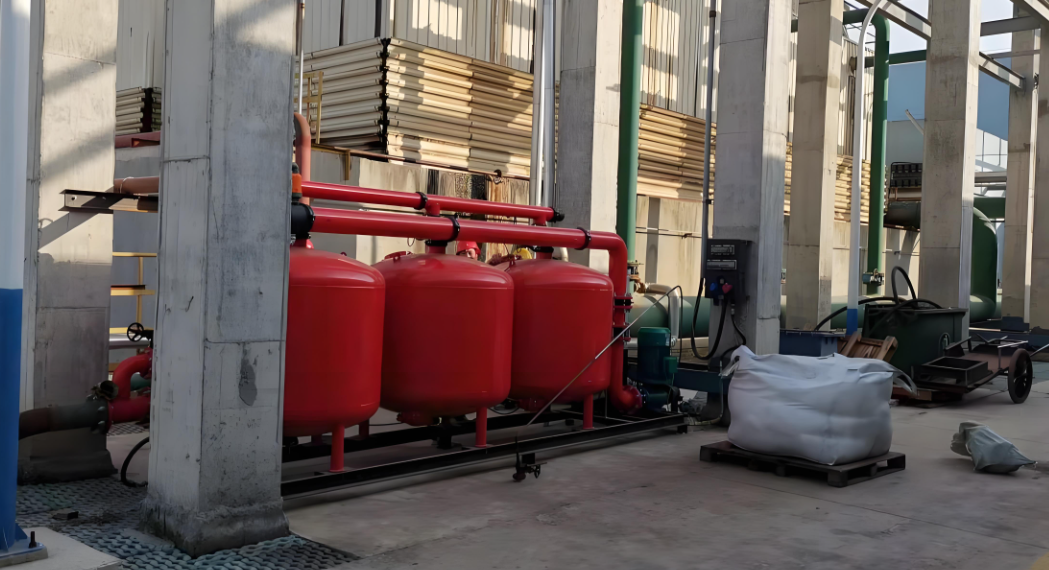 砂濾器應(yīng)用現(xiàn)場