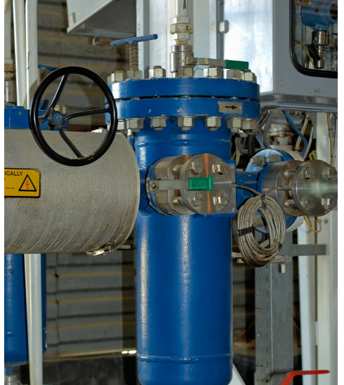 藍(lán)式管道過濾器應(yīng)用現(xiàn)場 藍(lán)式管道過濾器應(yīng)用現(xiàn)場