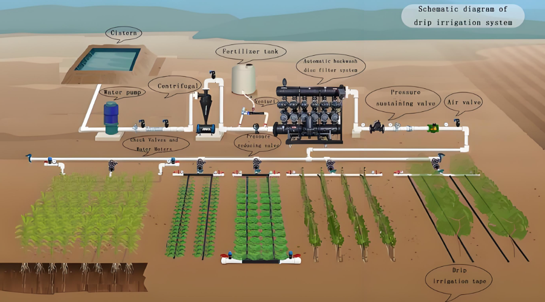 盤式過濾器在農業灌溉解決方案 盤式過濾器在農業灌溉解決方案