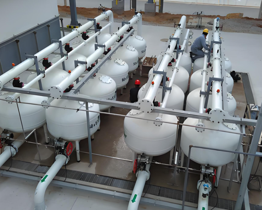 砂濾器設(shè)備應(yīng)用現(xiàn)場