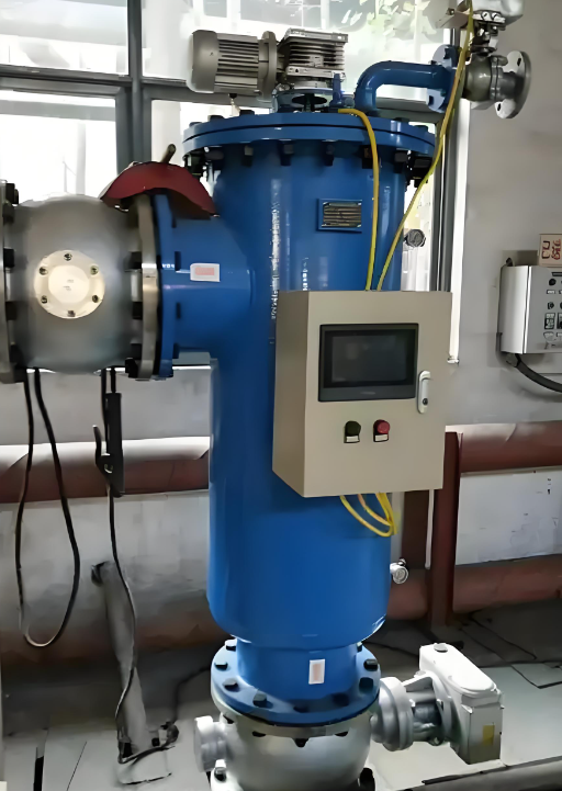 立式自清洗過濾器現(xiàn)場 立式自清洗過濾器現(xiàn)場