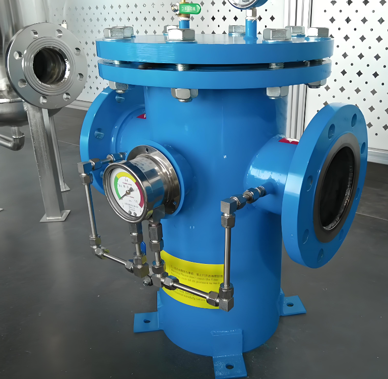 藍(lán)式管道過濾器設(shè)備